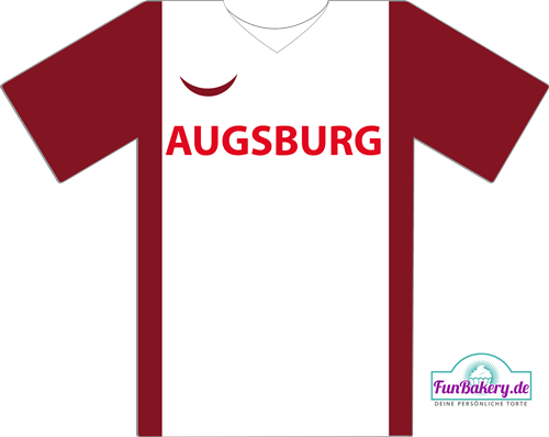 Essbares Fussball Trikot Augsburg