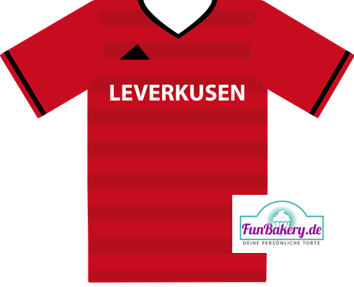 Essbares Fussball Trikot Leverkusen