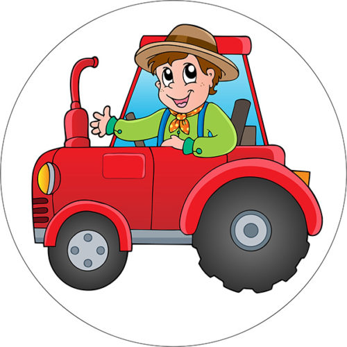 Rote Traktor