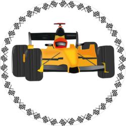 Formel 1 orange 1