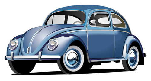 Blauer Käfer